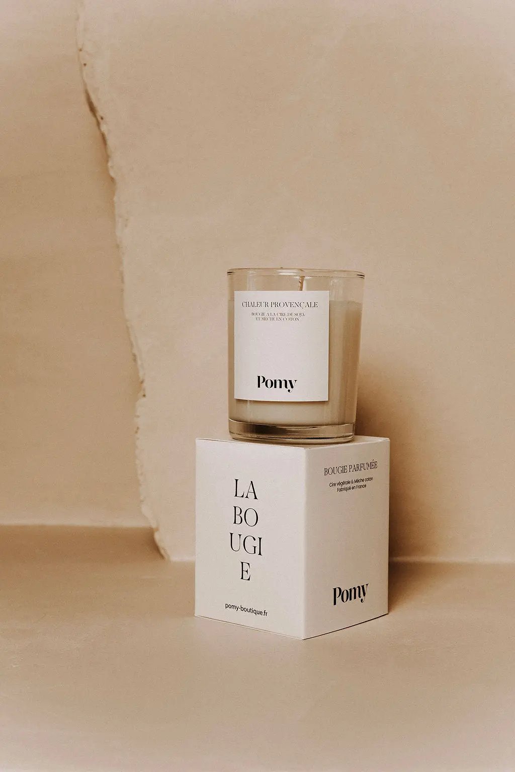 Bougie Chaleur provençale Pomy