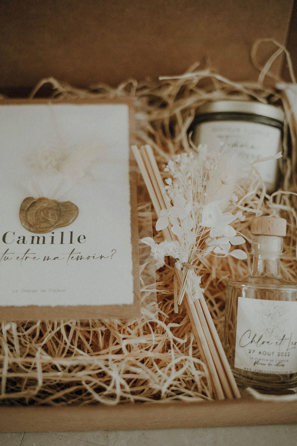 Coffrets cadeaux mariage