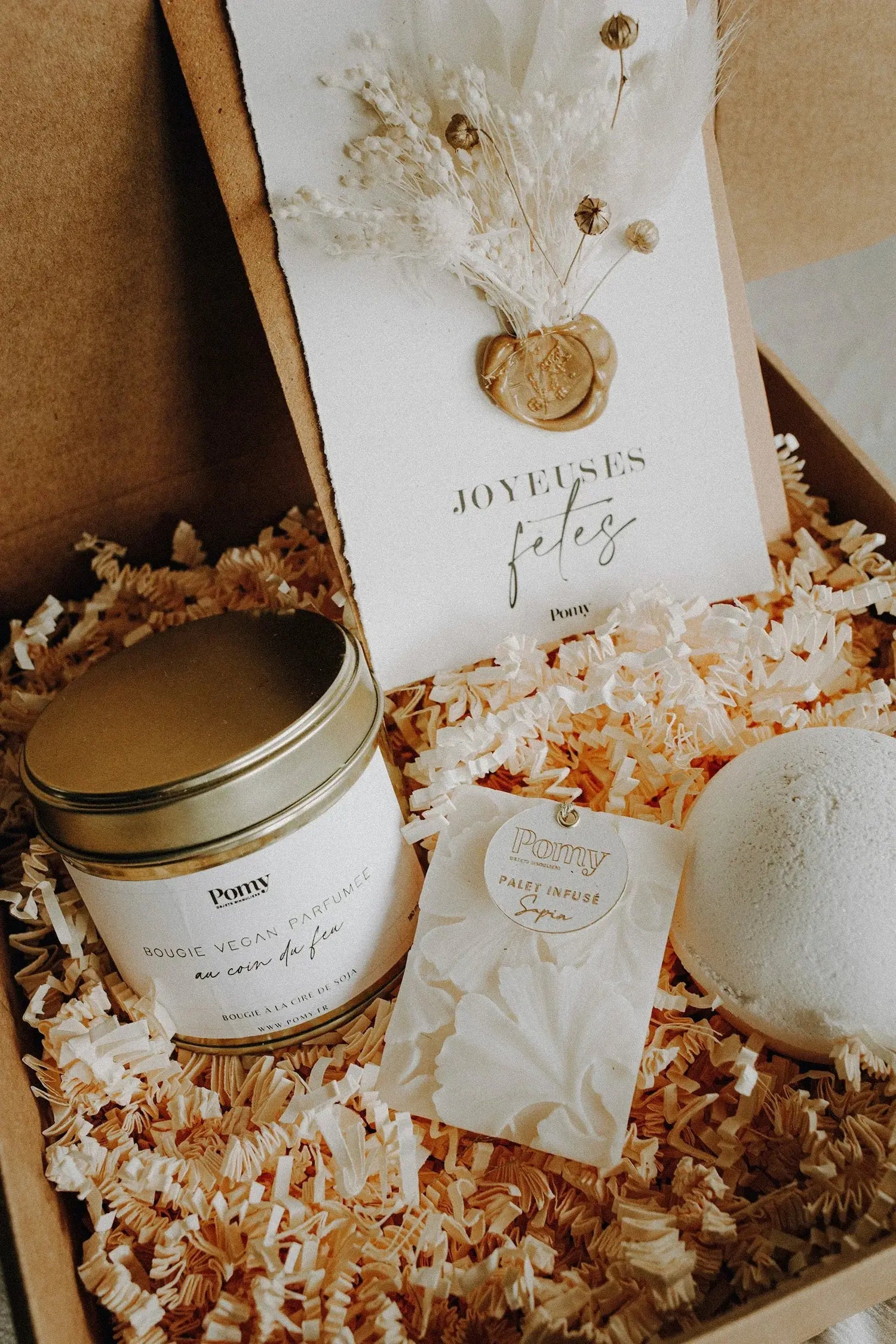 Coffret  Joyeux Noël Pomy