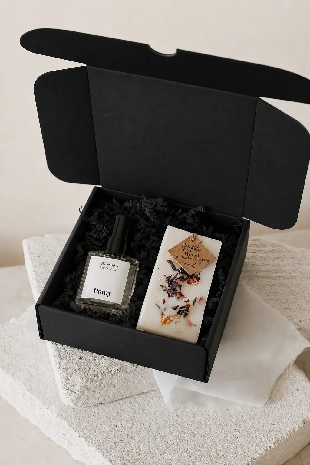 Cadeau Maîtresse Personnalisé – Coffret Coquillages &amp; Crustacés Pomy