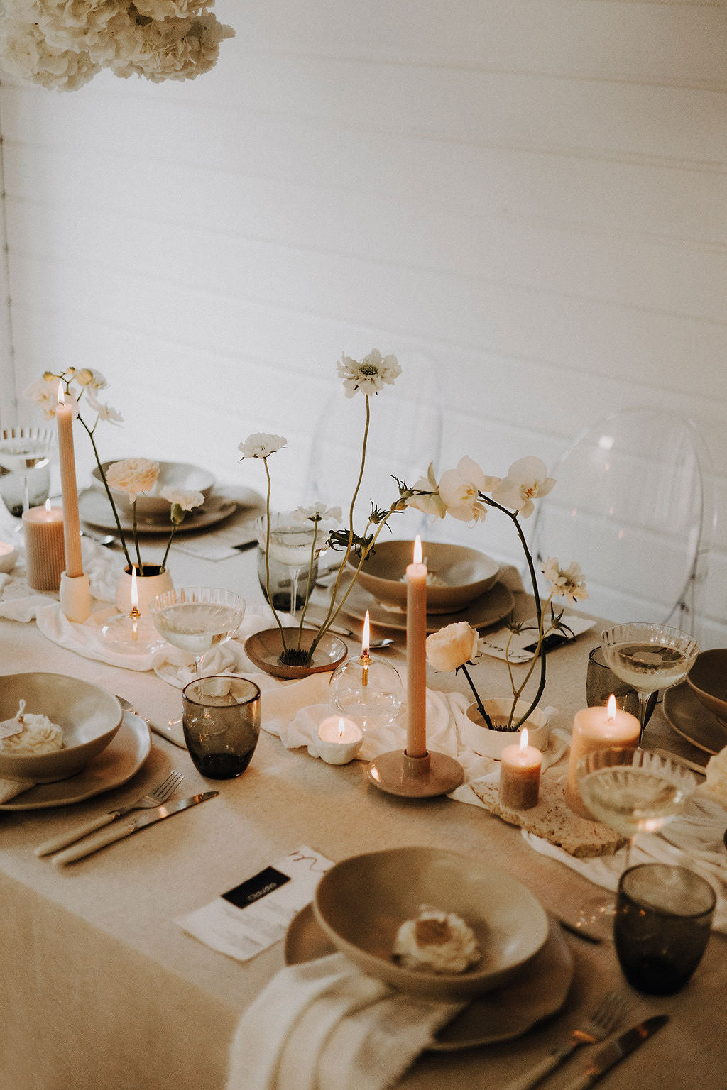 Cadeaux d’invités: Bougie pivoine