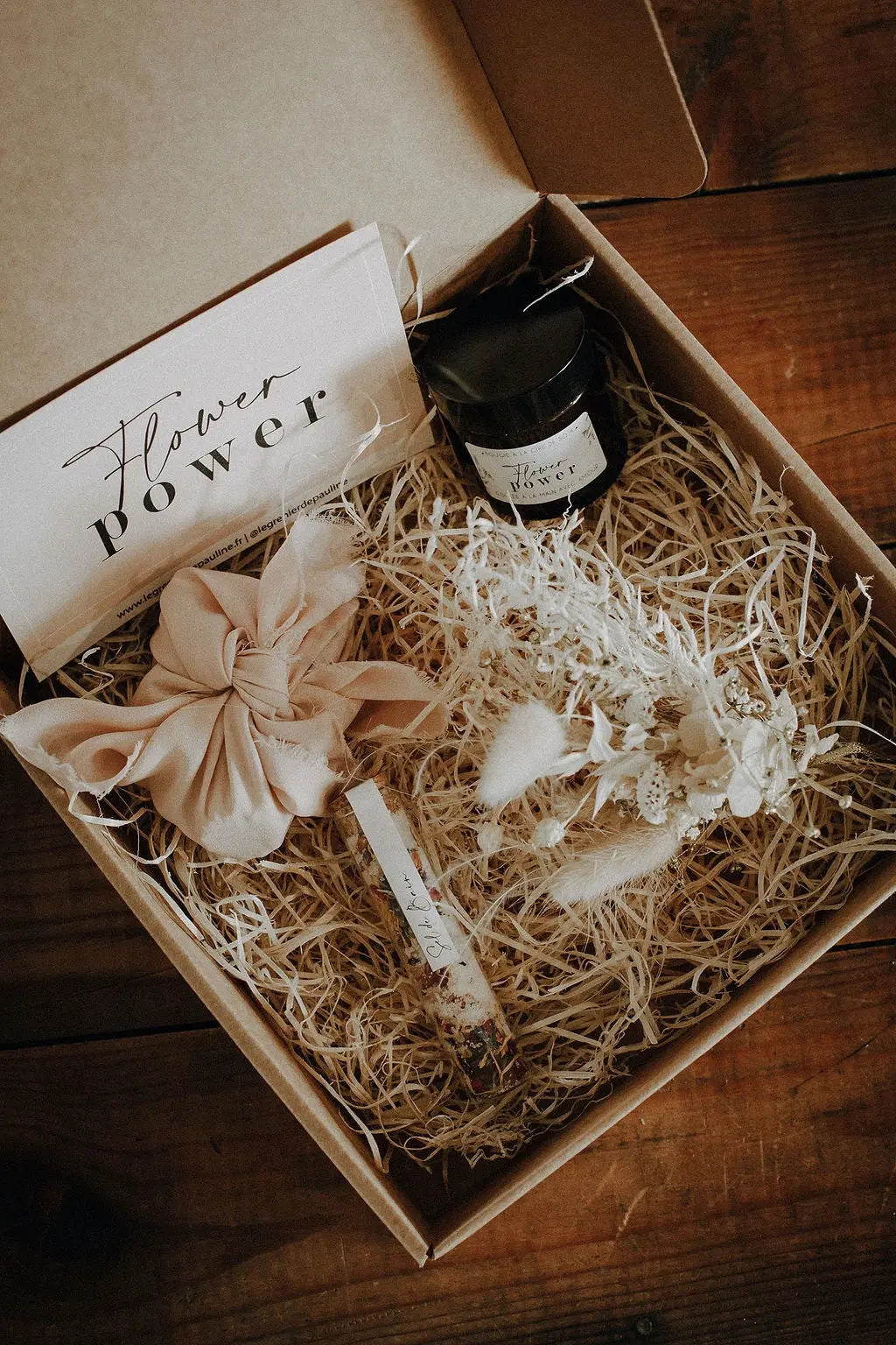 Box Flower power Pomy