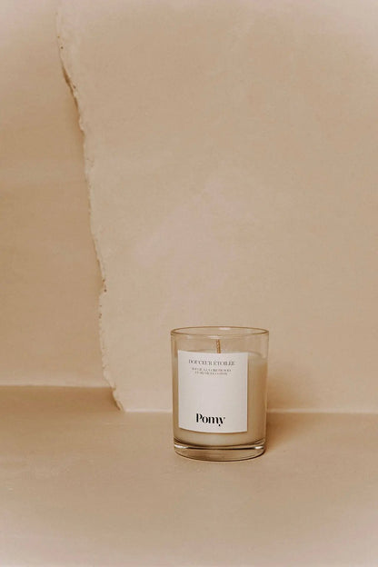 Bougie Douceur étoilée Pomy