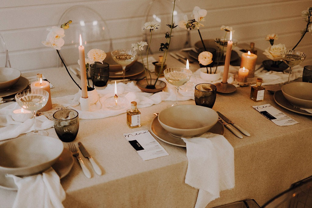 Cadeaux d’invités: flacon d’huile d’olive